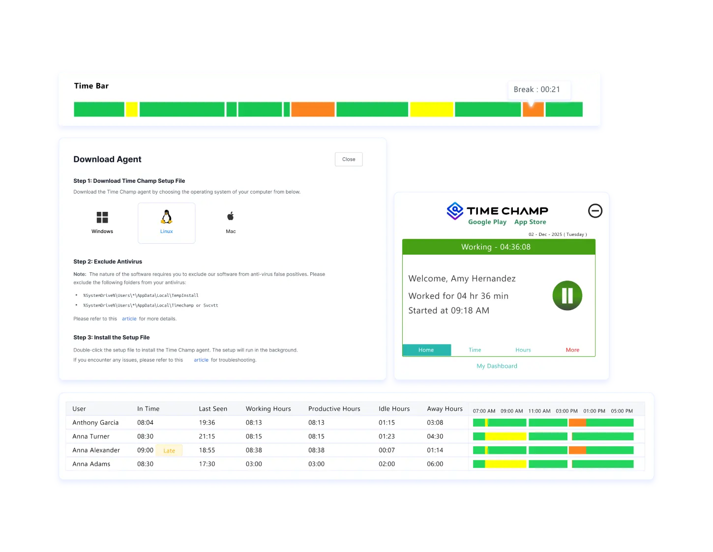 time tracking software for linux users